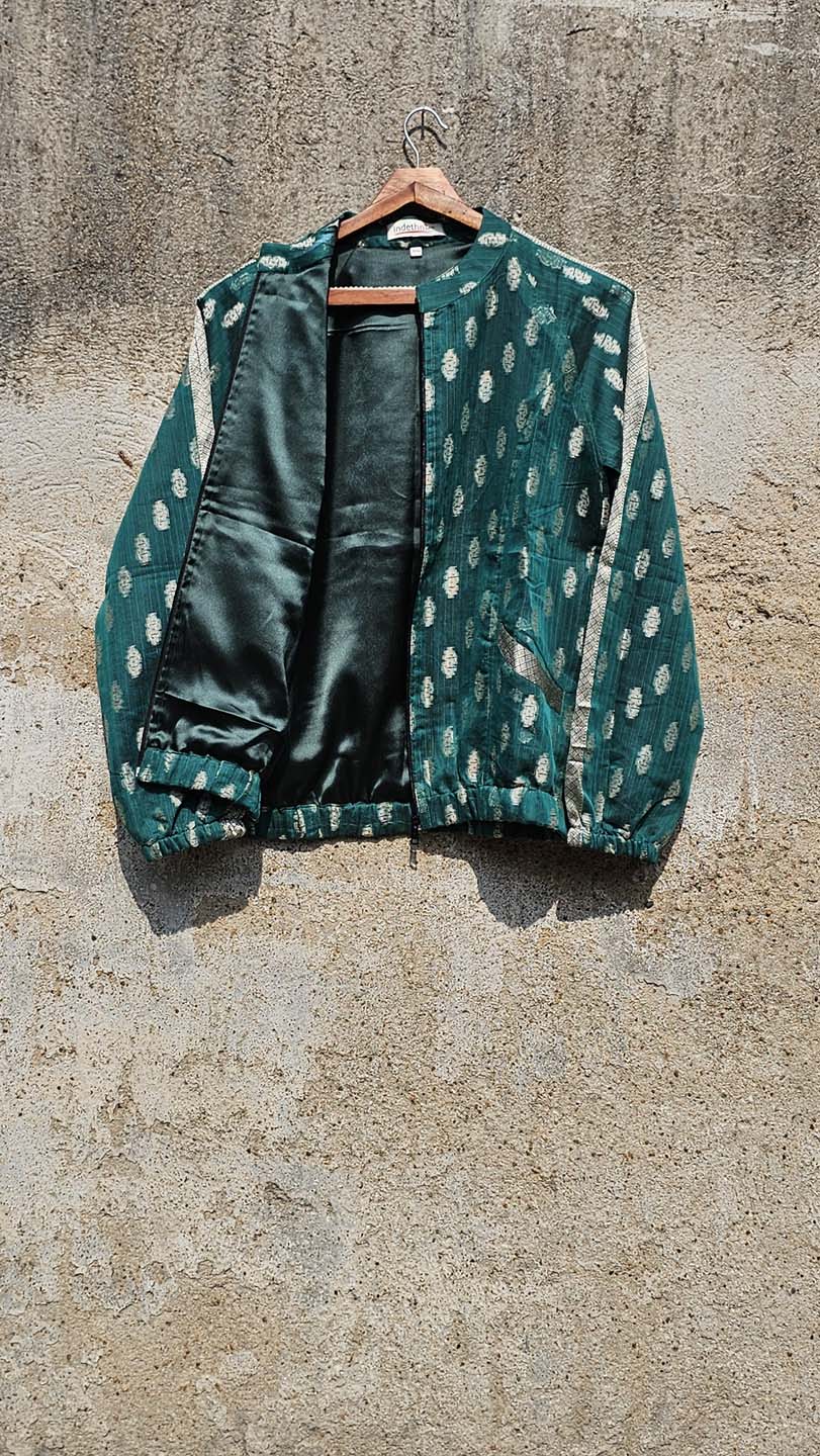 Emerald Dots - Bomber Jacket