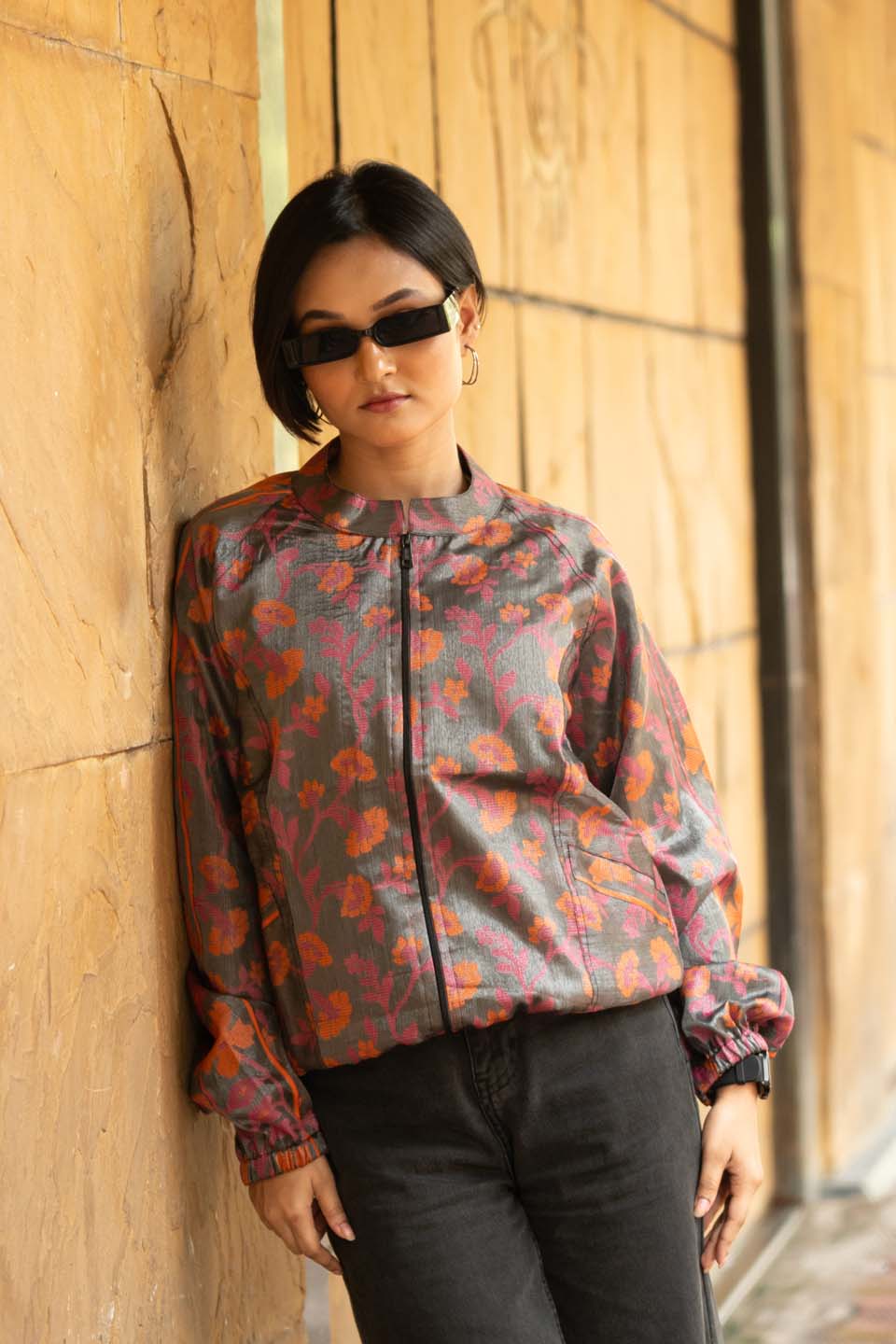 Shadow Bloom - Bomber Jacket
