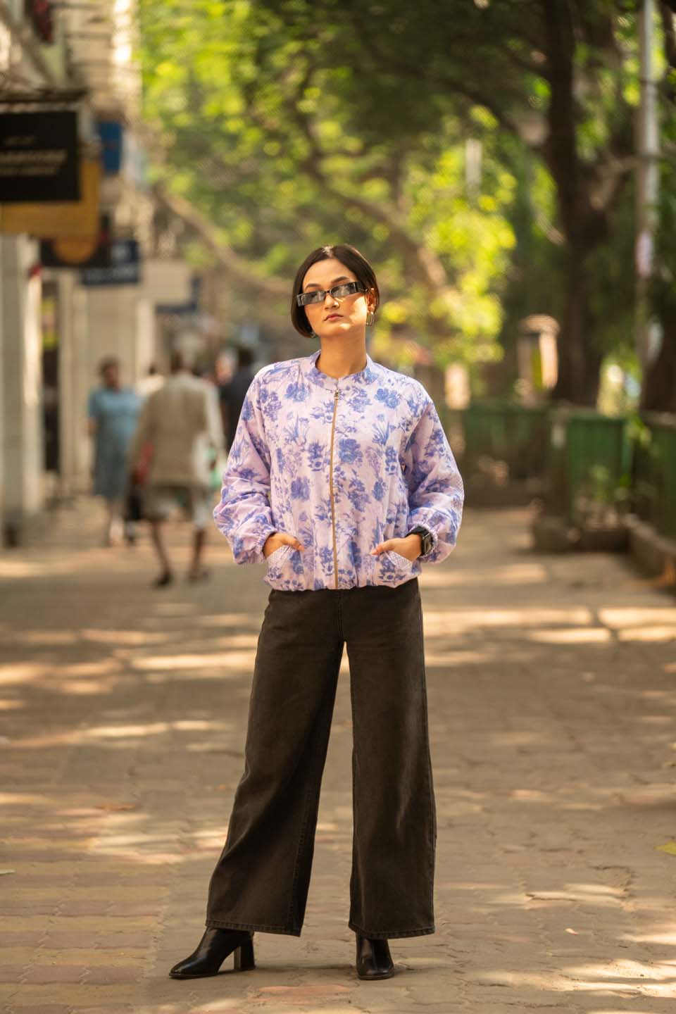 Lilac Breeze - Bomber Jacket