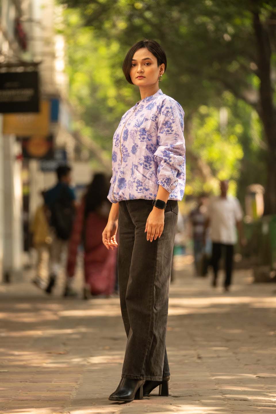 Lilac Breeze - Bomber Jacket