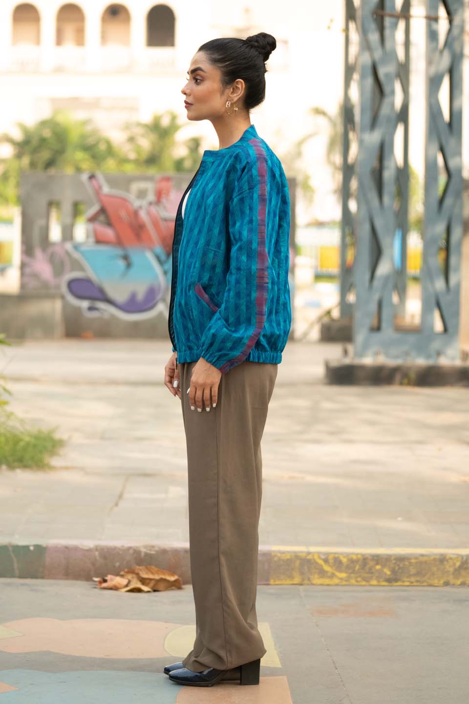 Blue Horizon - Bomber Jacket