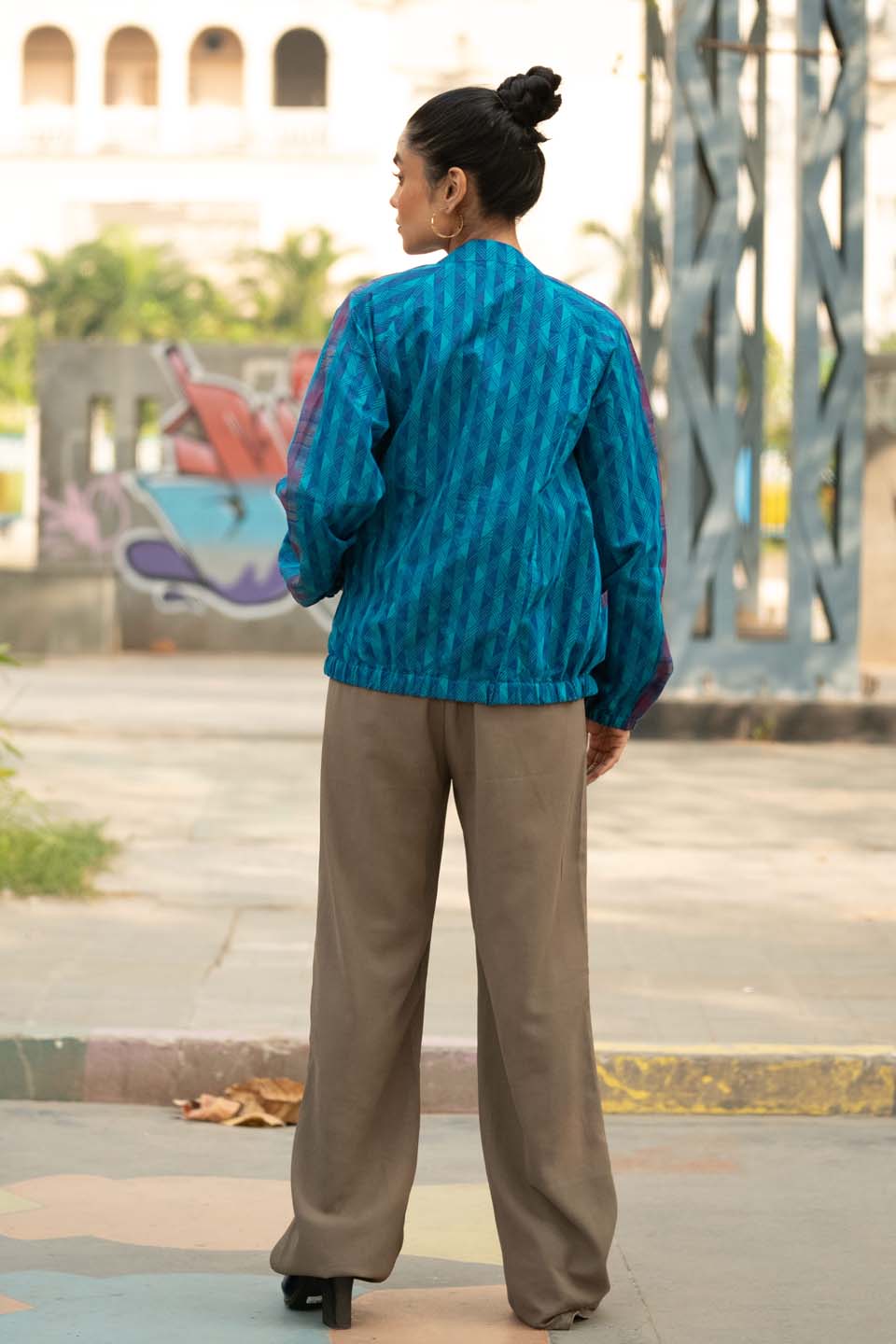 Blue Horizon - Bomber Jacket