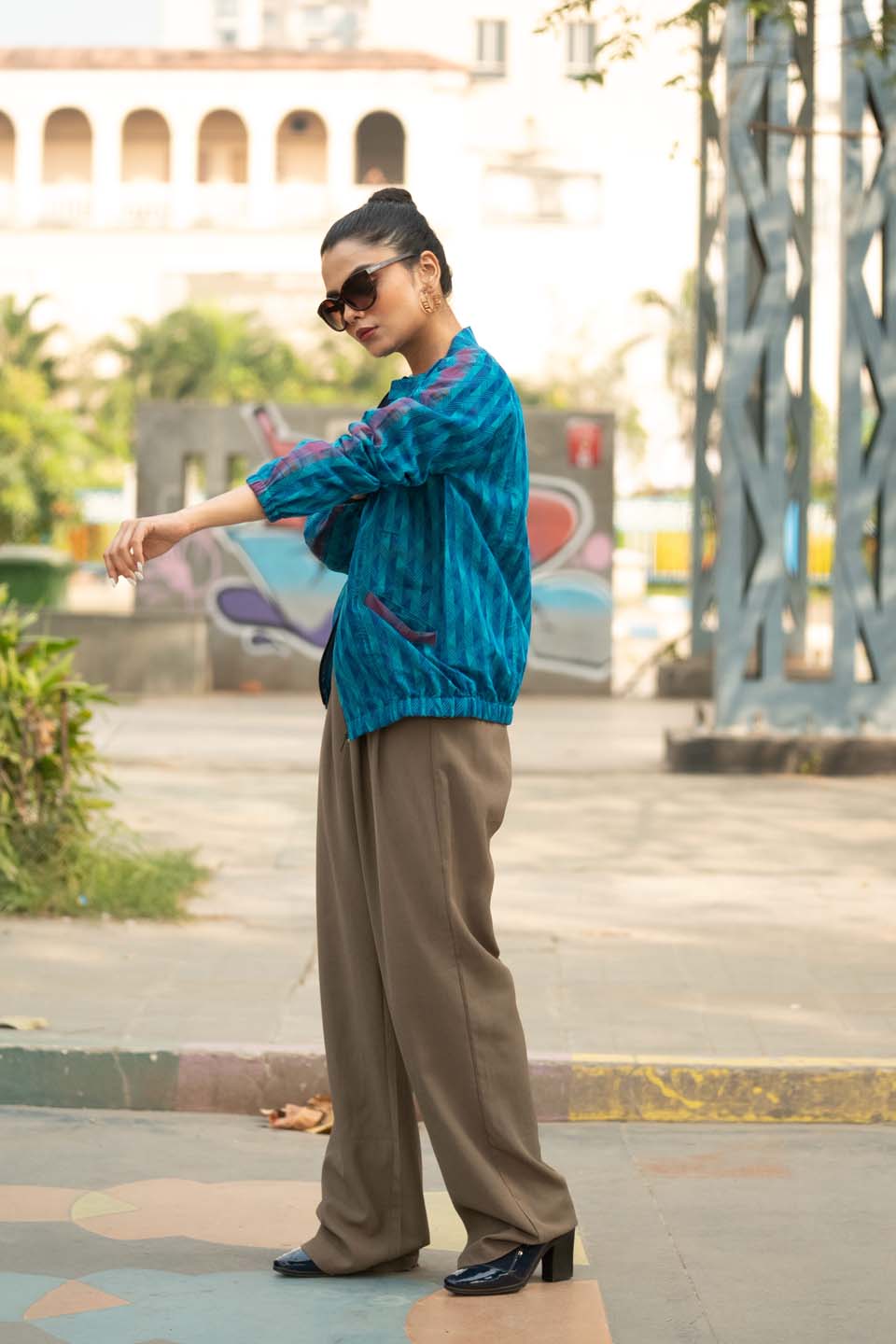 Blue Horizon - Bomber Jacket