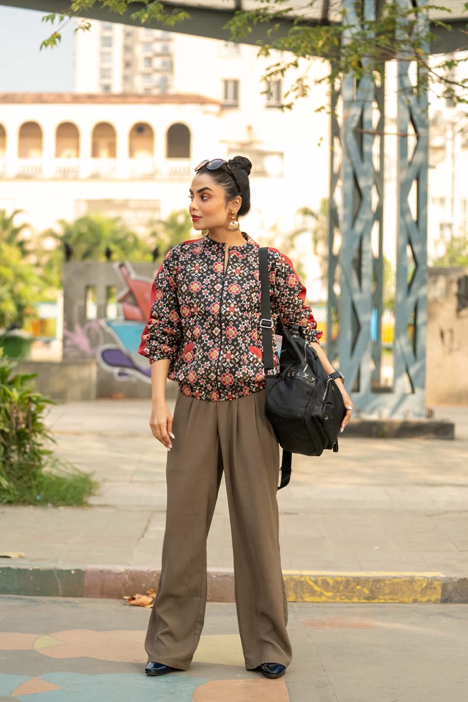 Nightfall Mosaic - Bomber Jacket