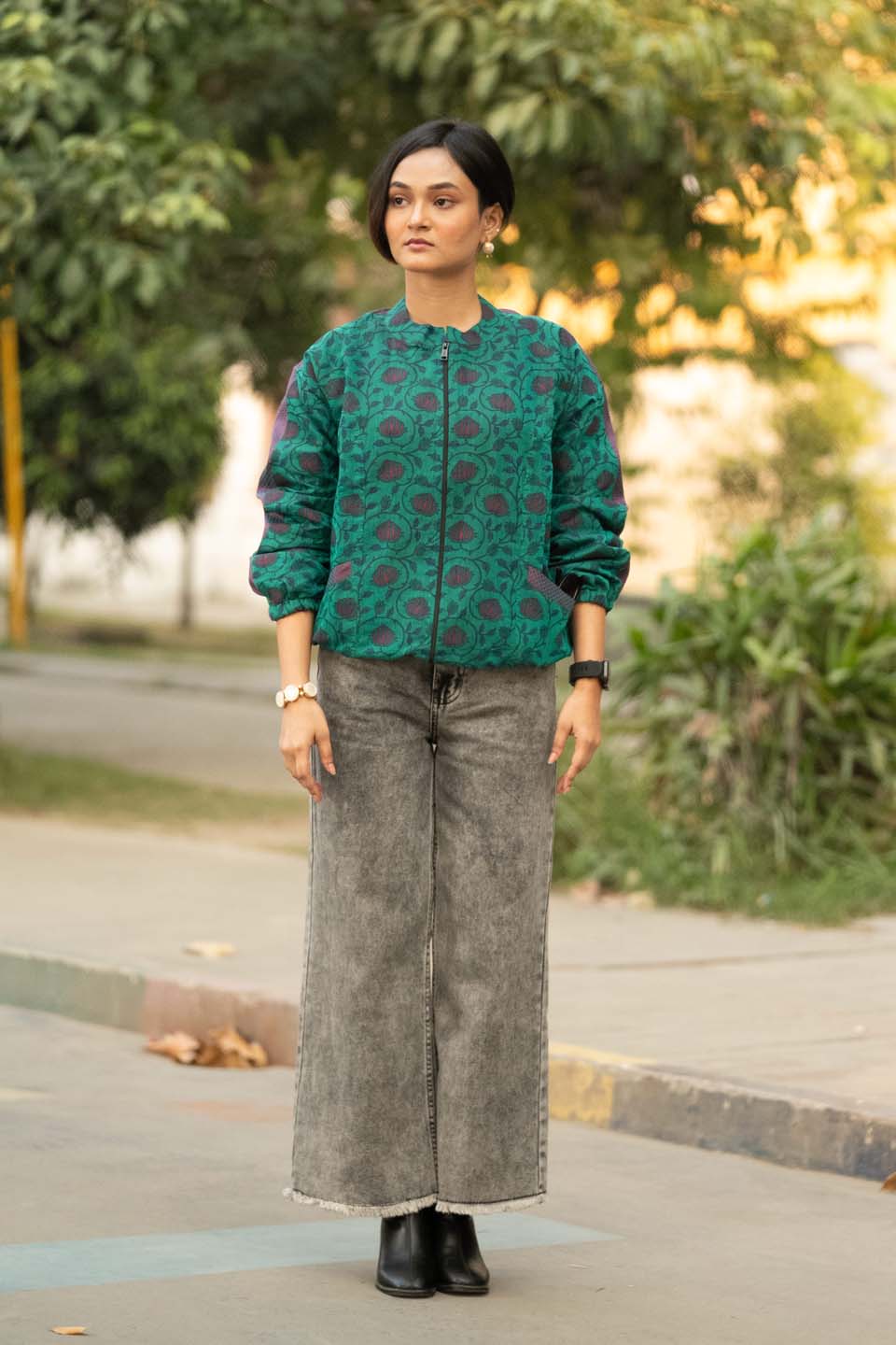 Twilight Garden - Bomber Jacket