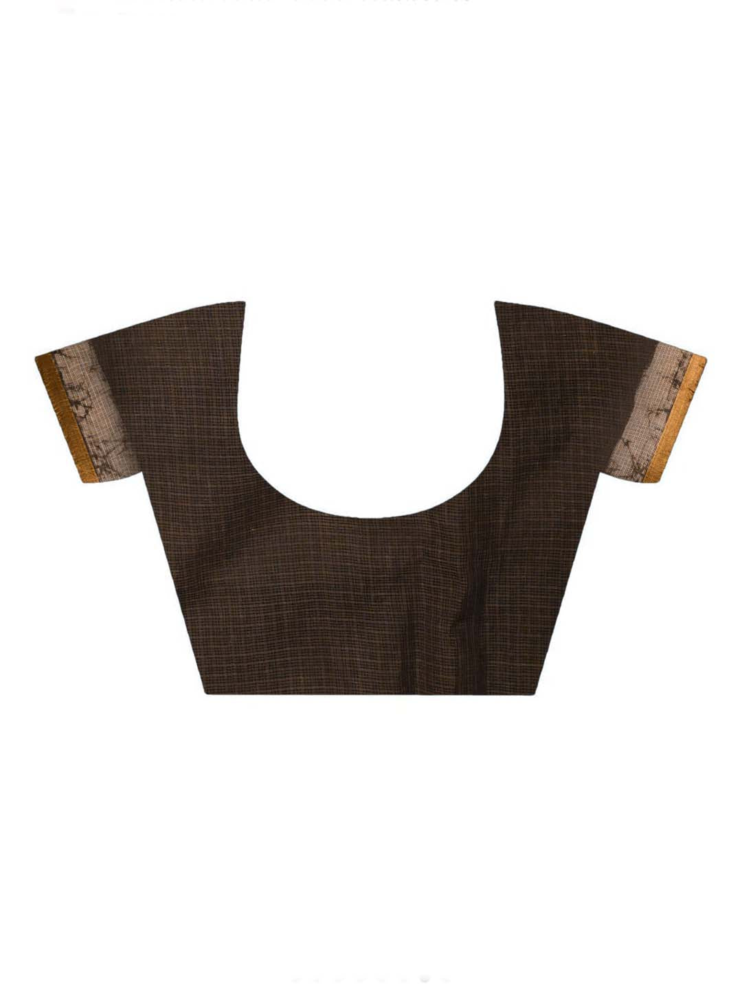 SERENE MOCHA (BAGRU SILK COTTON SAREE)
