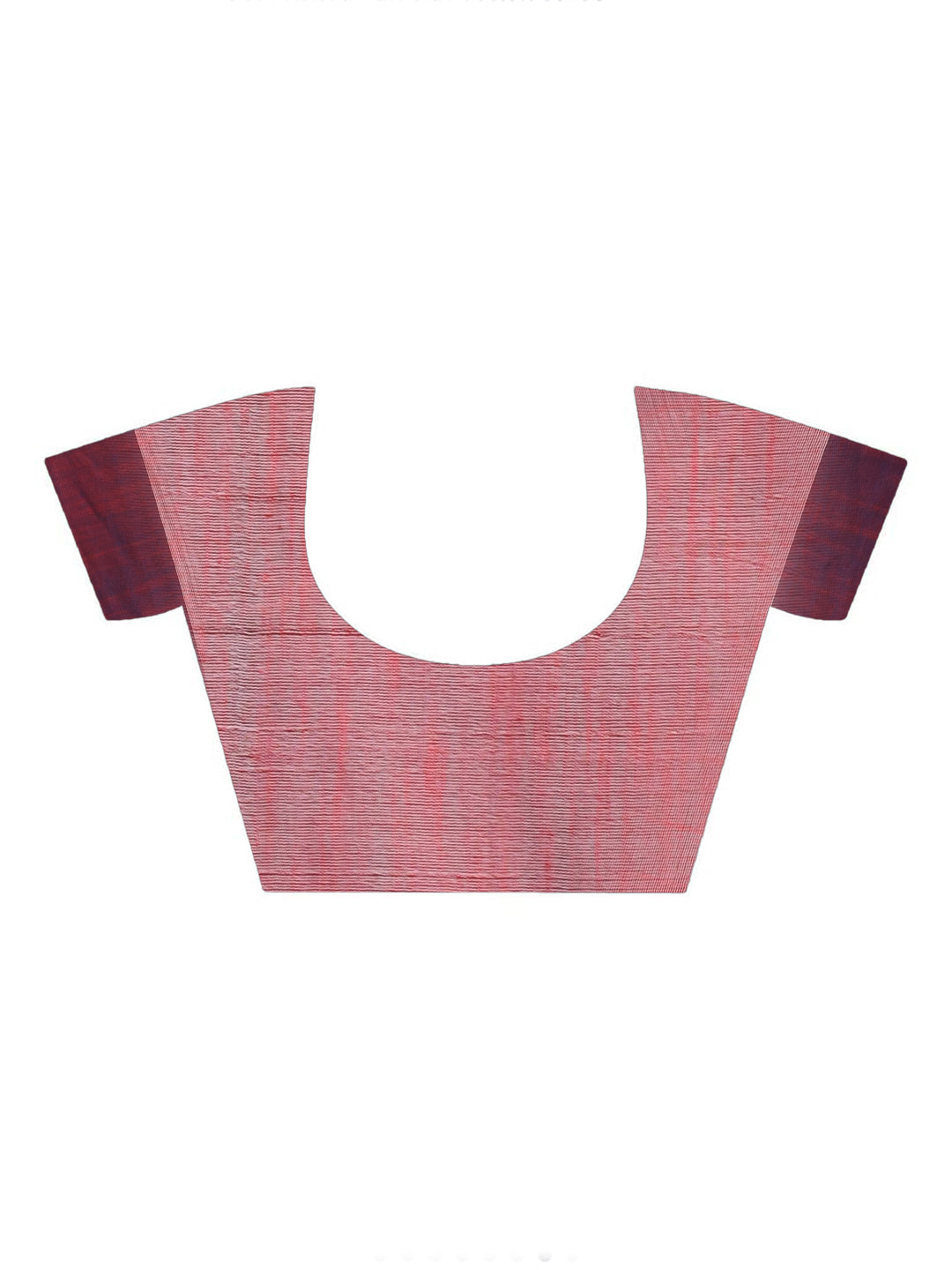 CRIMSON ELEGANCE (HANDLOOM 100% PURE COTTON SAREE)