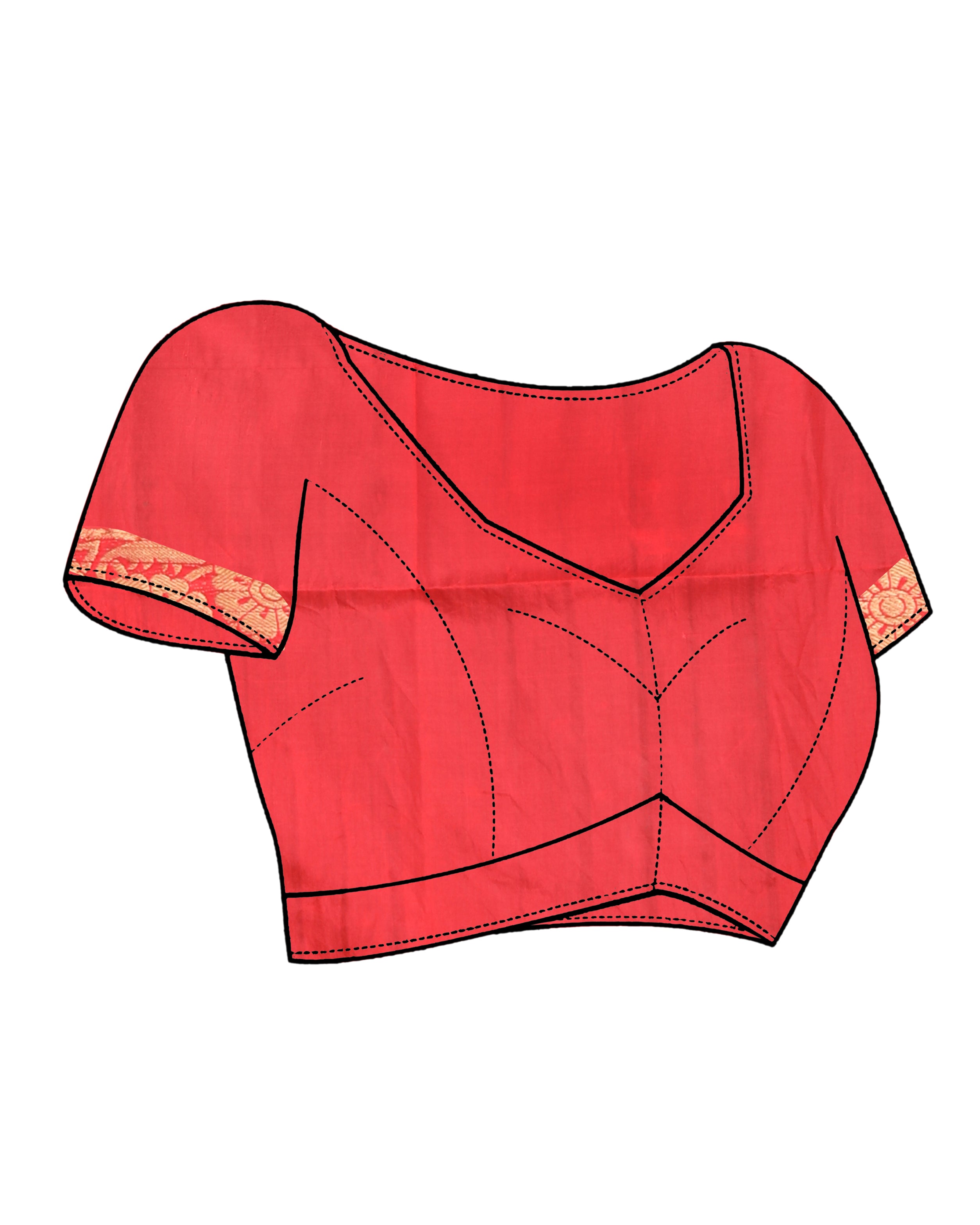SILKEN LUMINESCENCE (BANDHANI SILK SAREE)