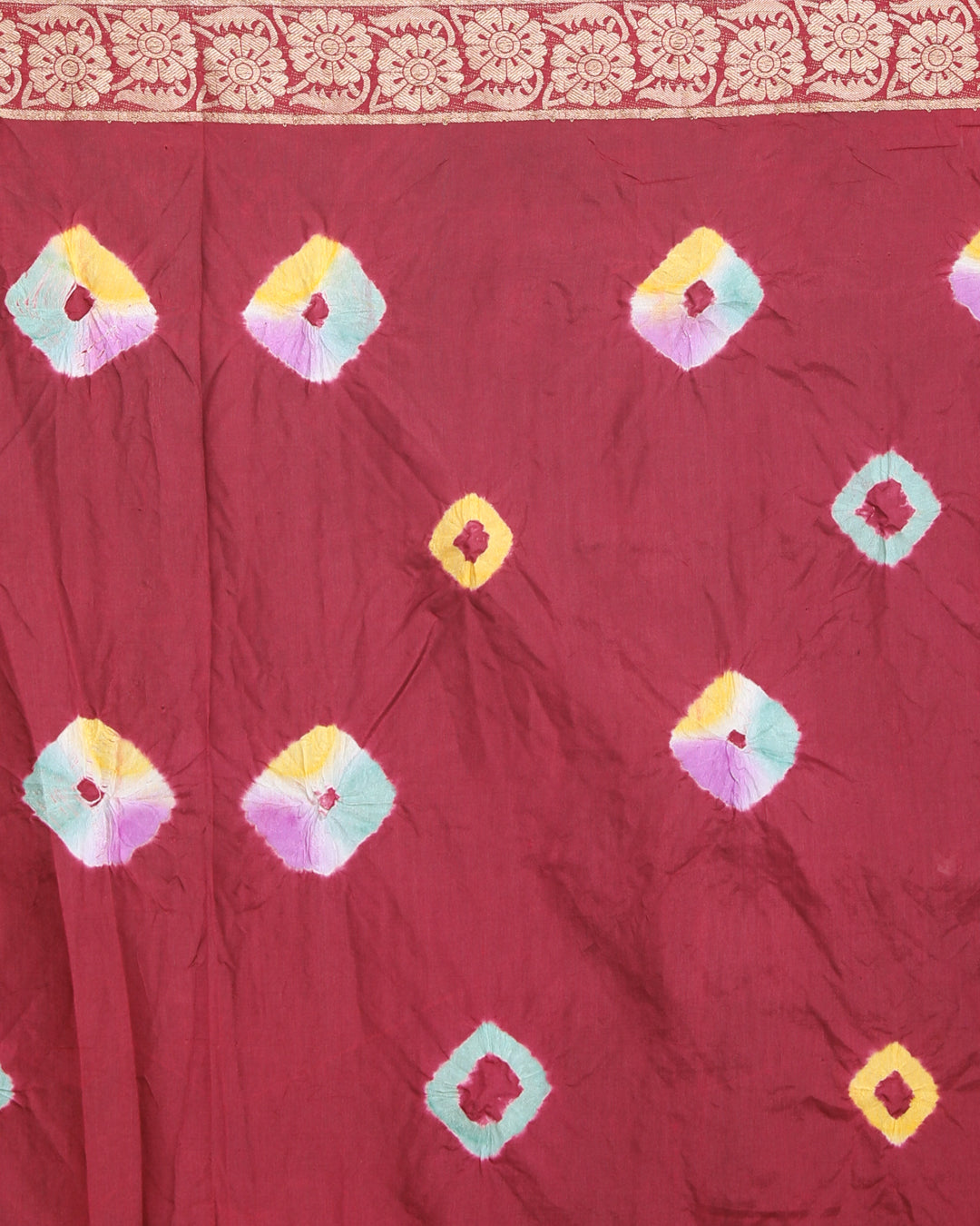 RADIANT BANDHANI GLOW (BANDHANI SILK SAREE)