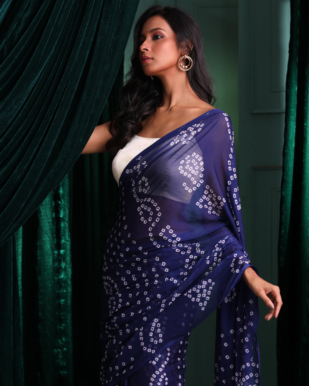 NAVYA (BANDHANI SAREE)
