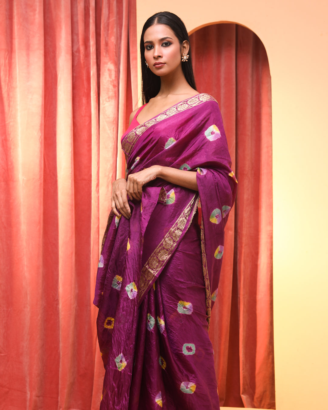 REGAL BANDHANI BLISS (BANDHANI SILK SAREE)
