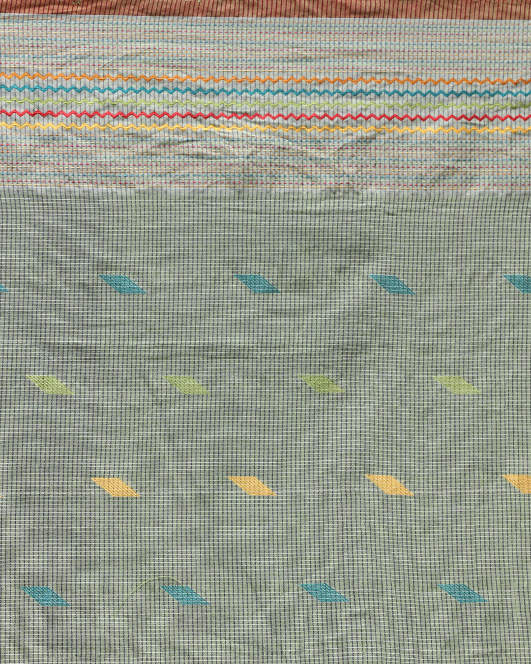 EMERALD CRAFT (HANDLOOM 100% PURE COTTON SAREE)