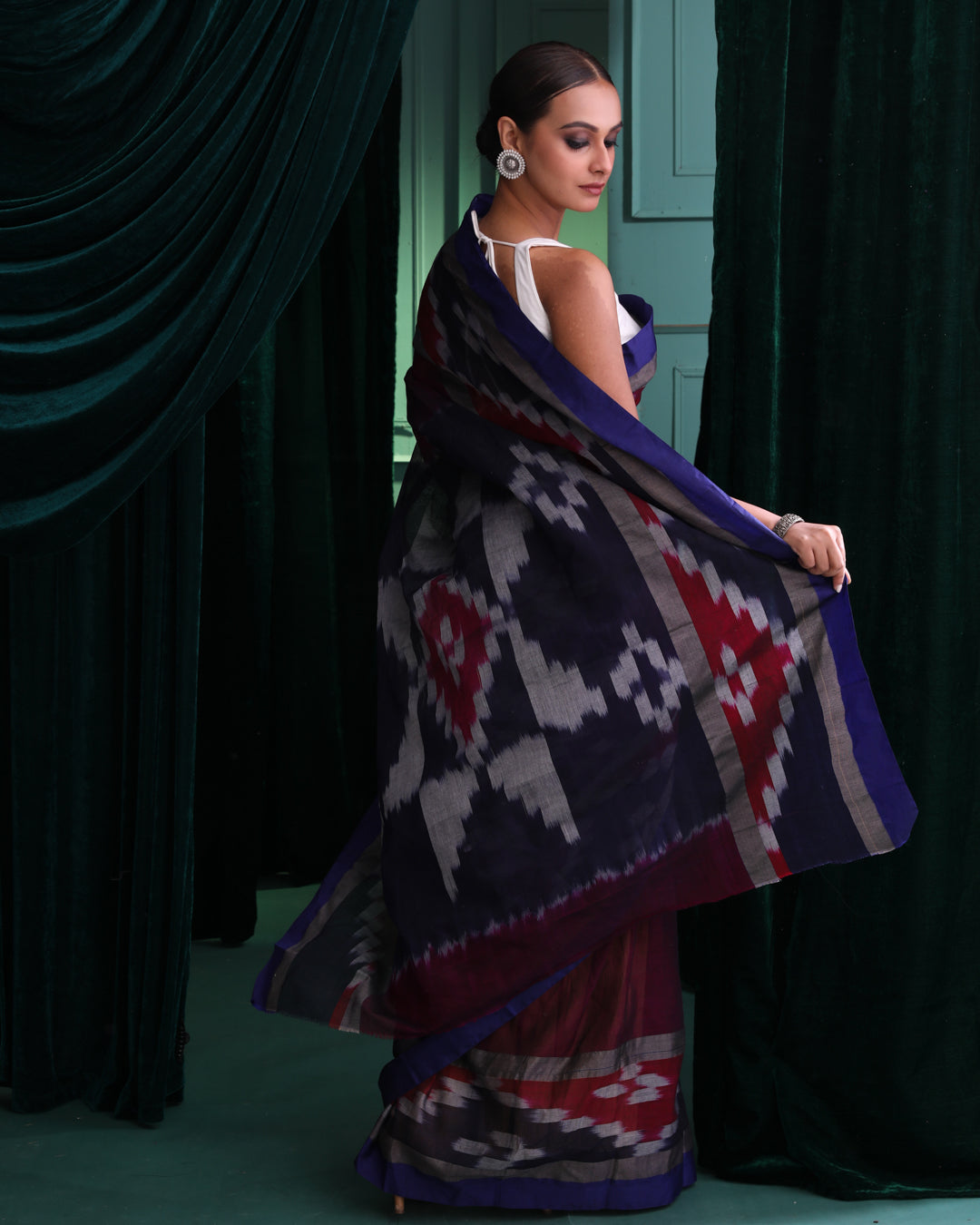 VIVID ALLURE (IKAT SAREE)