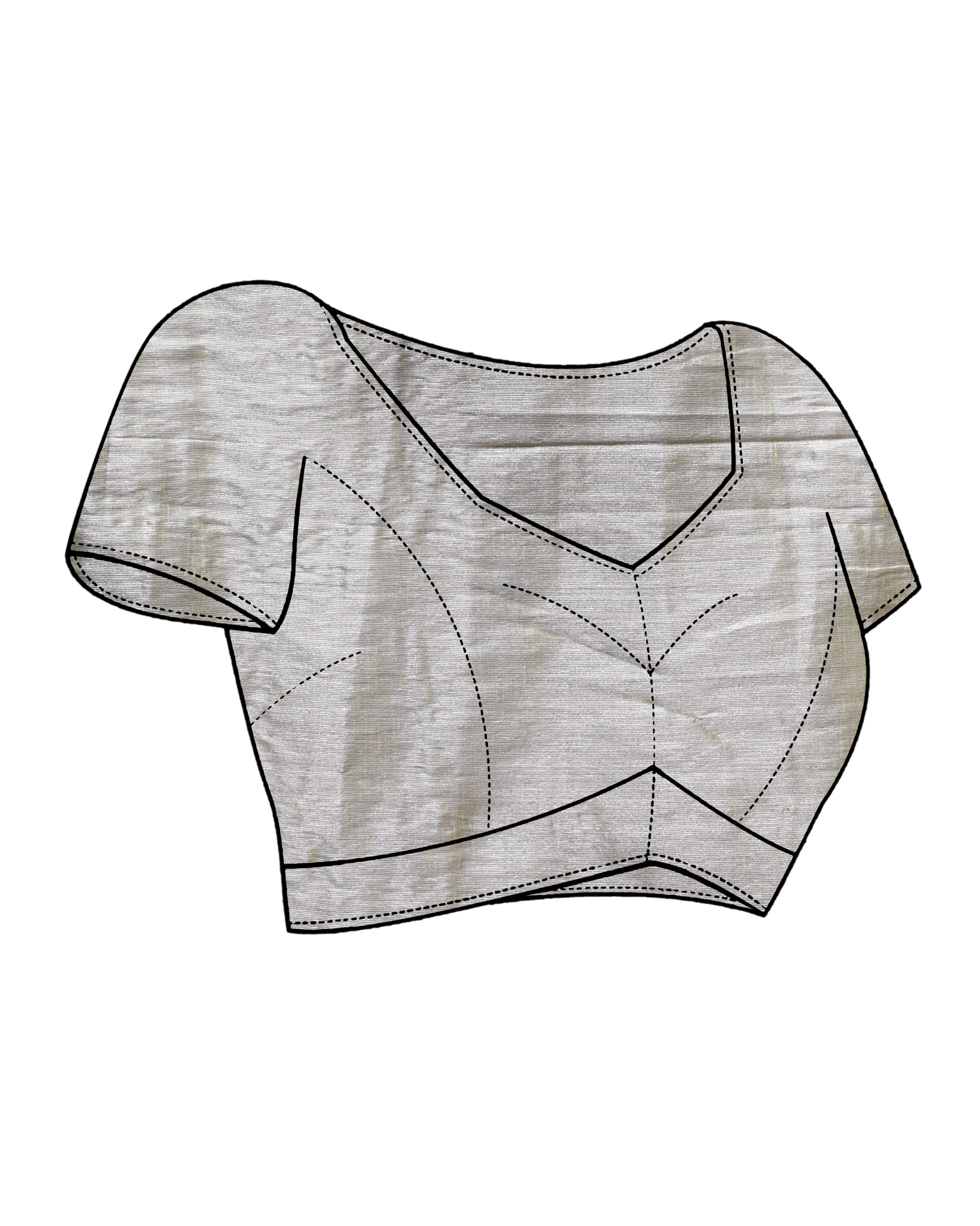 BORN OF LAUGHTER (HANDLOOM COTTON BLEND SAREE)
