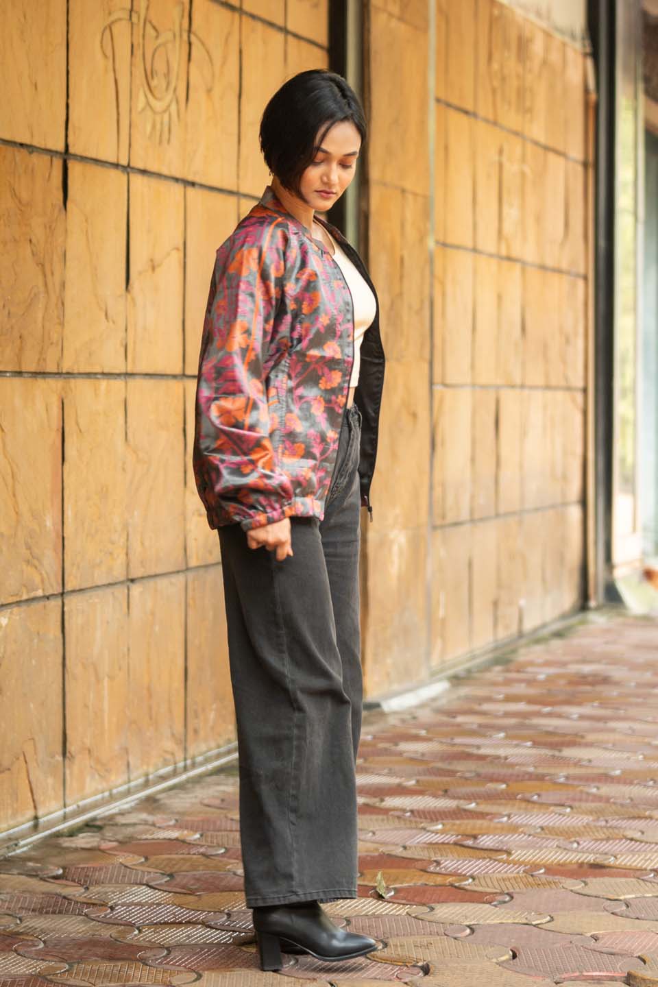 Shadow Bloom - Bomber Jacket