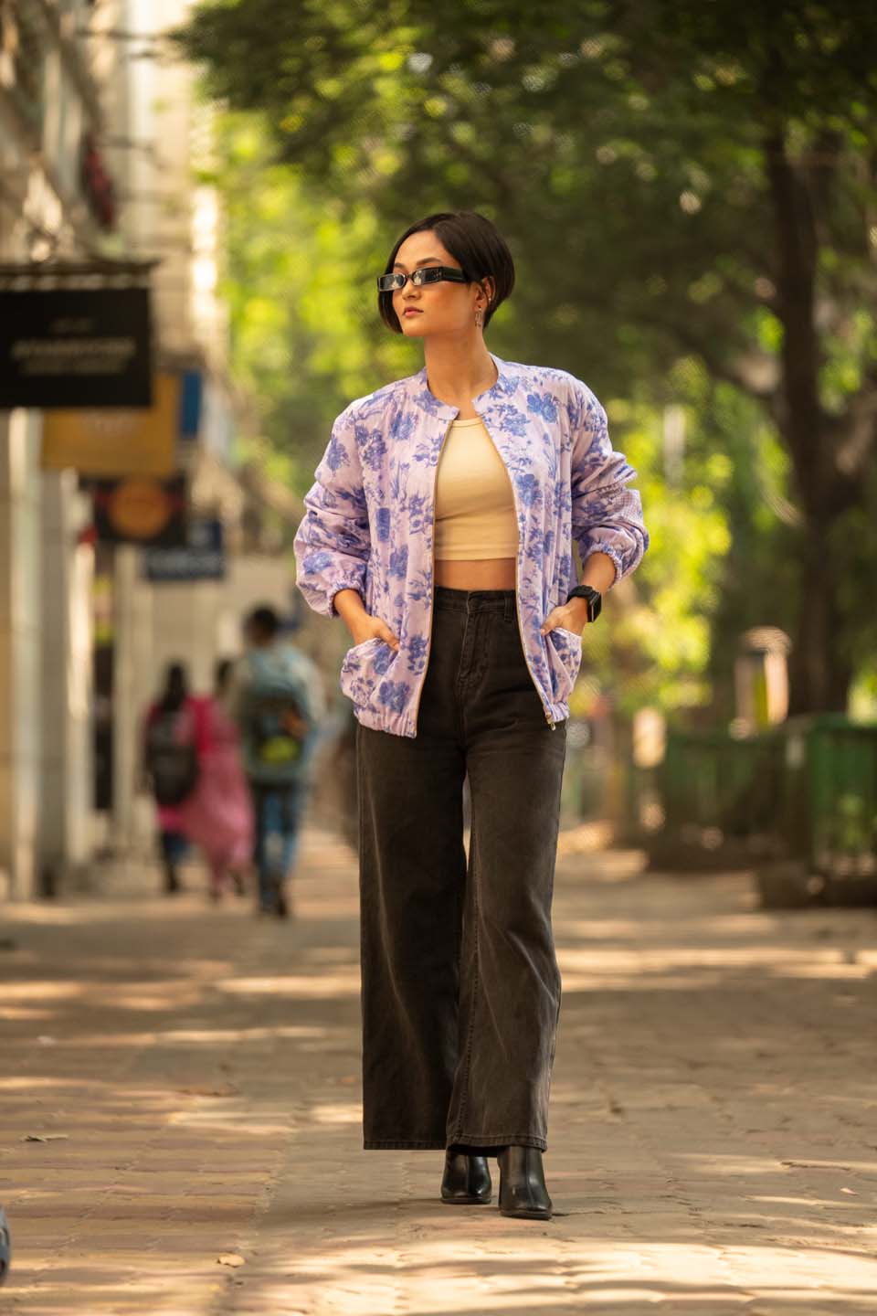 Lilac Breeze - Bomber Jacket