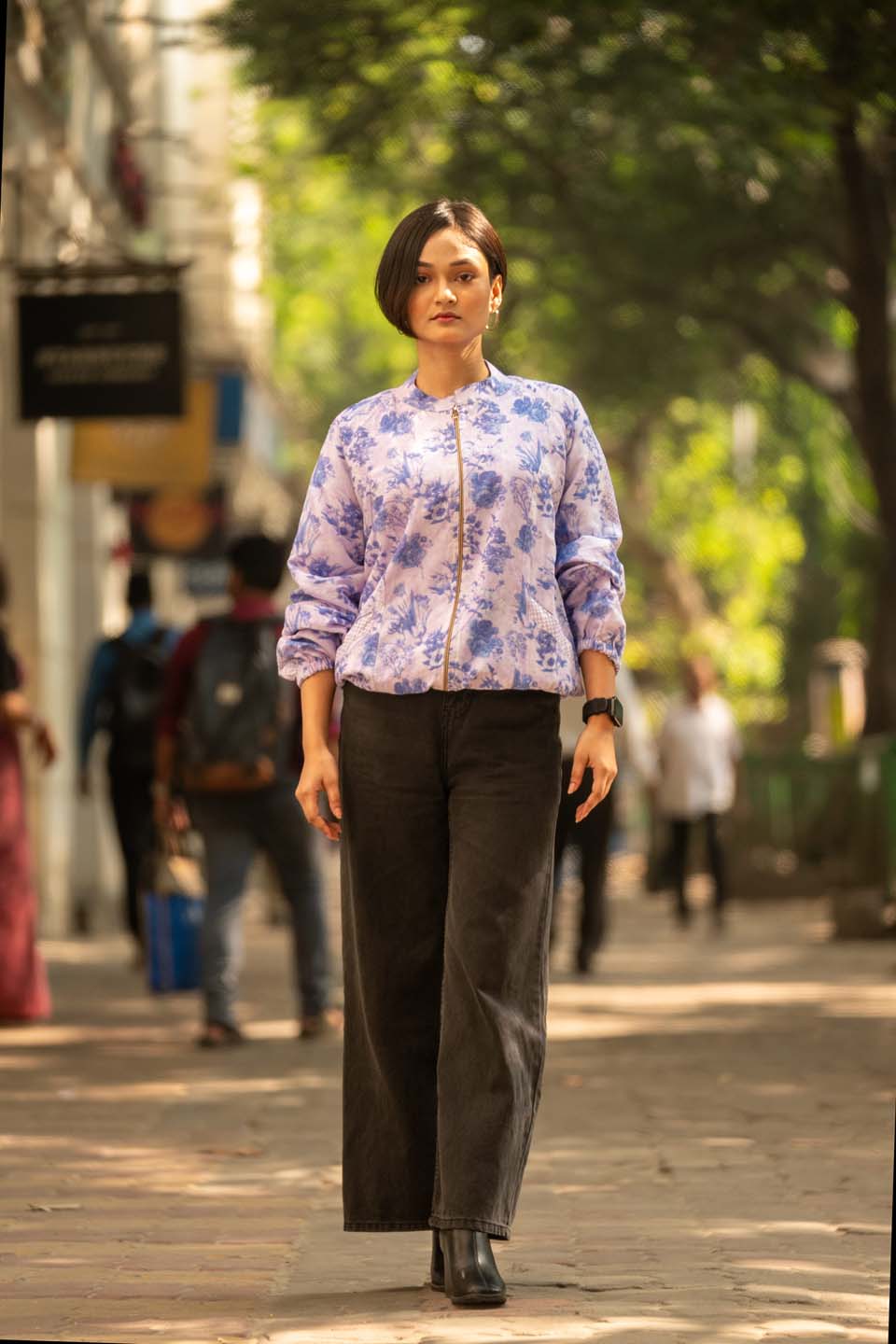 Lilac Breeze - Bomber Jacket