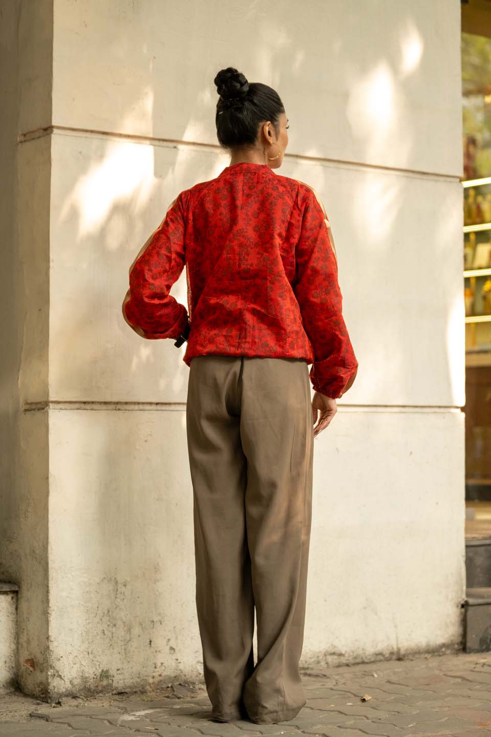 Ruby Red - Bomber Jacket