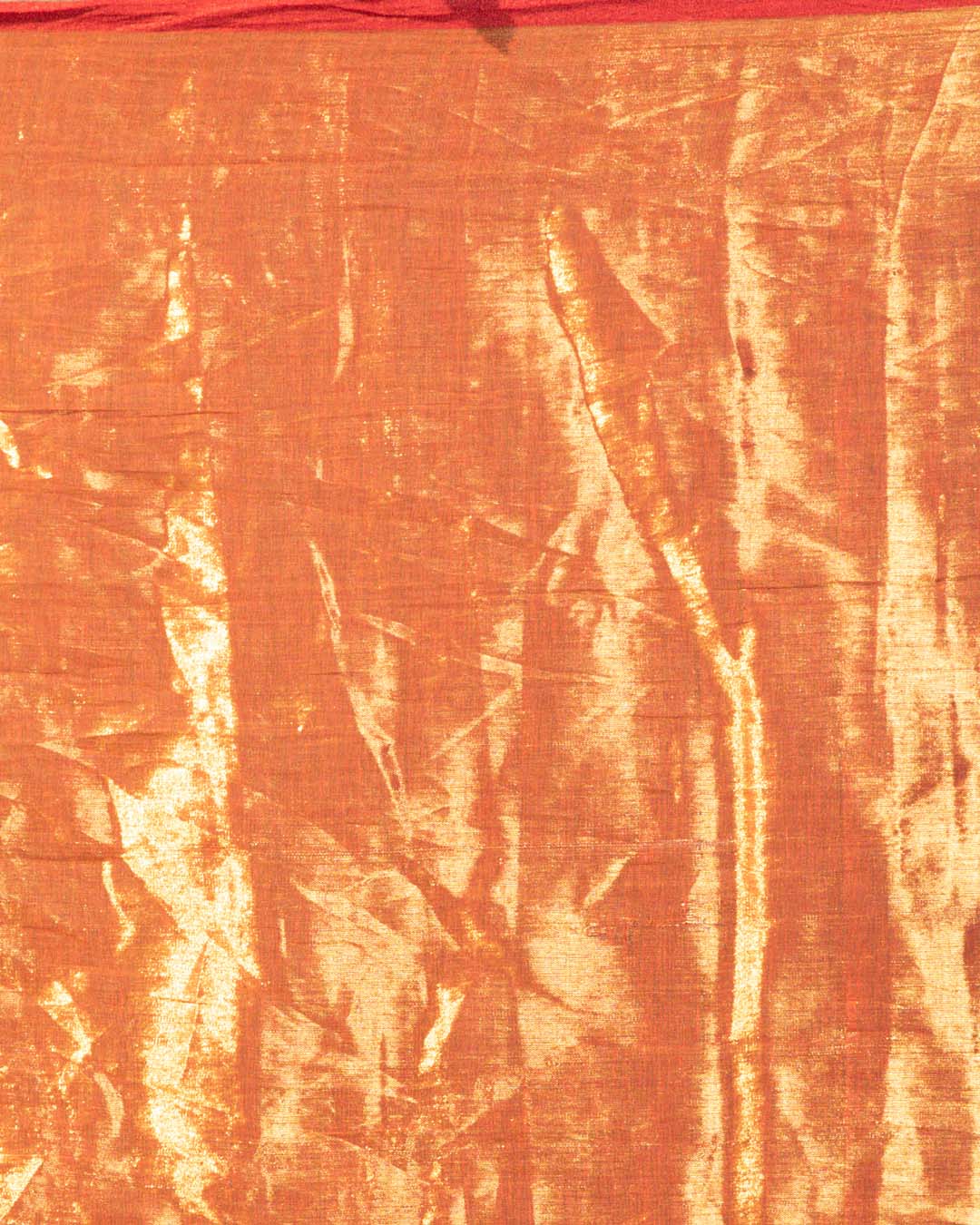 AUTUMN EMBER (HANDLOOM 100% PURE COTTON SAREE)