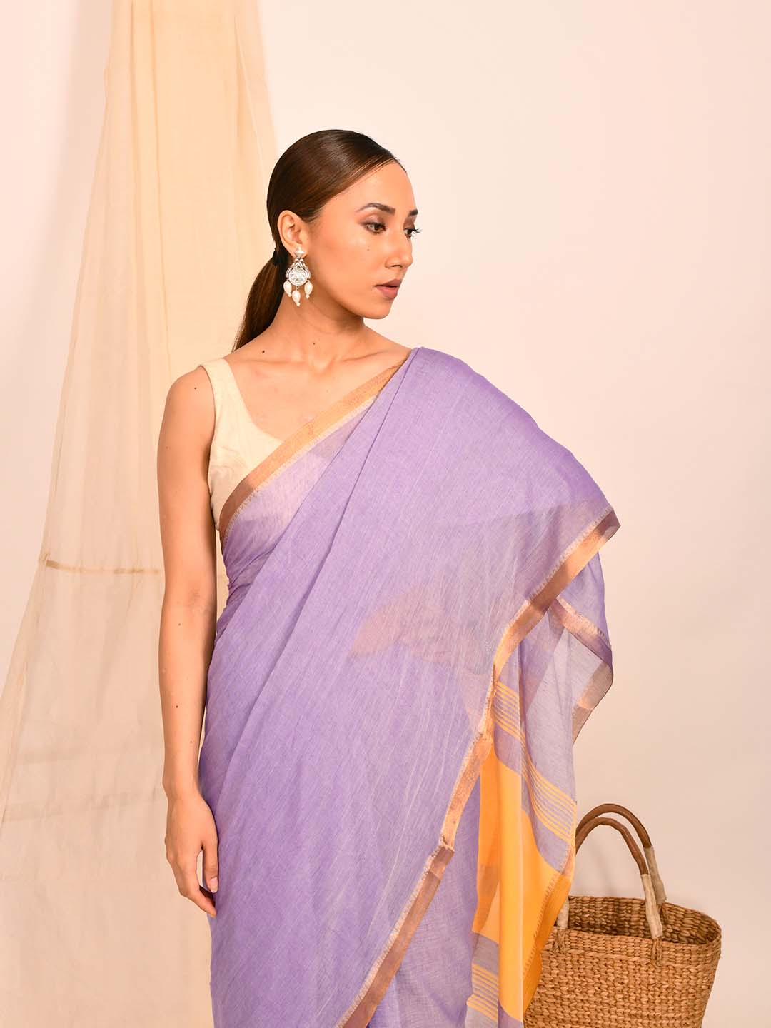 LILAC RADIANCE (  SAREE)