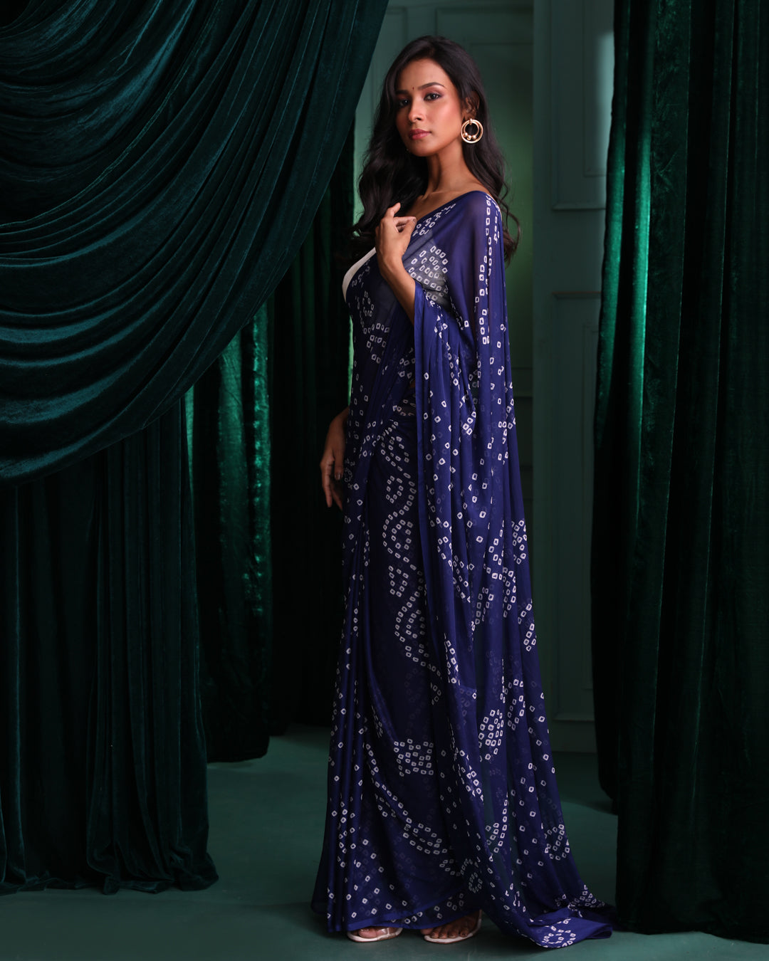 NAVYA (BANDHANI  SAREE)