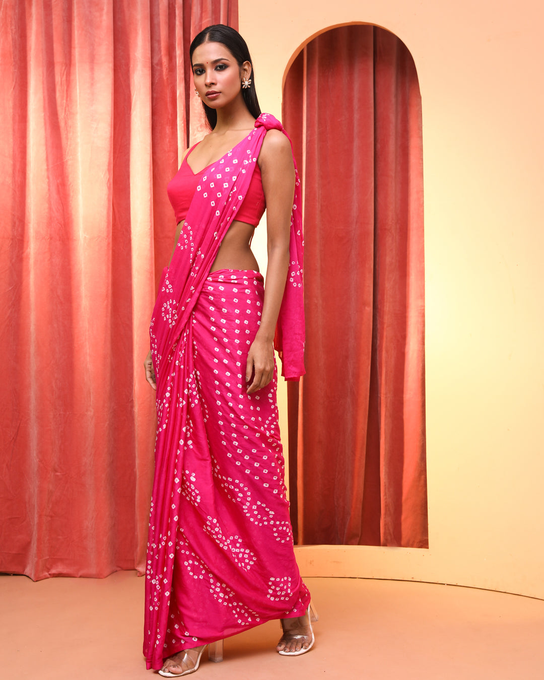TANISHKA (BANDHANI  SAREE)