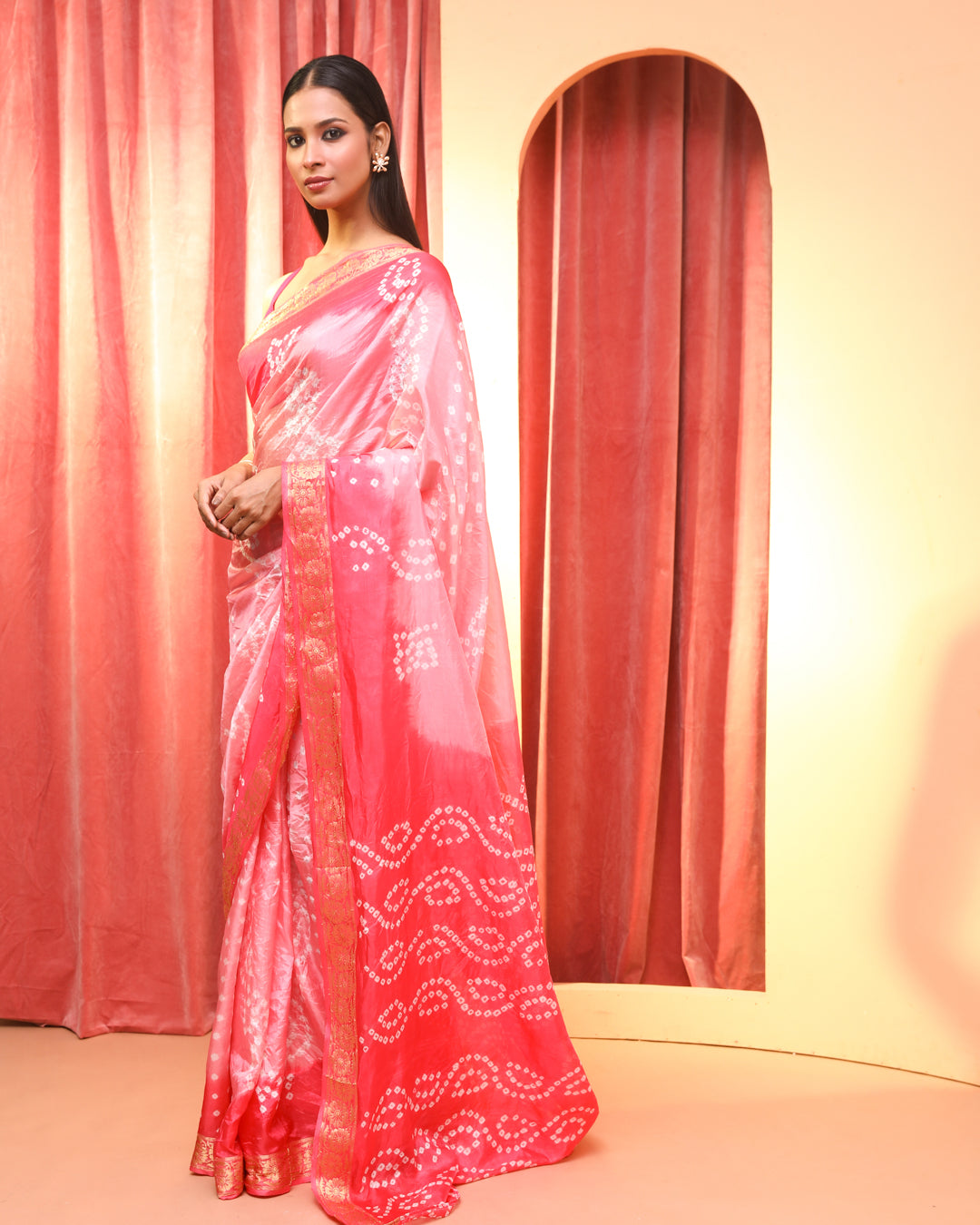 AISHWARYA (BANDHANI POLY SILK SAREE)