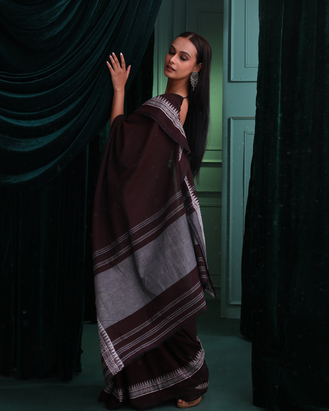 TERRA PATTERNS (TAANT  SAREE)