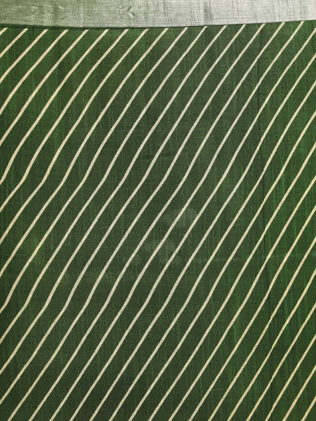 VERDANT WHISPER (BHAGALPURI LIVA SAREE)