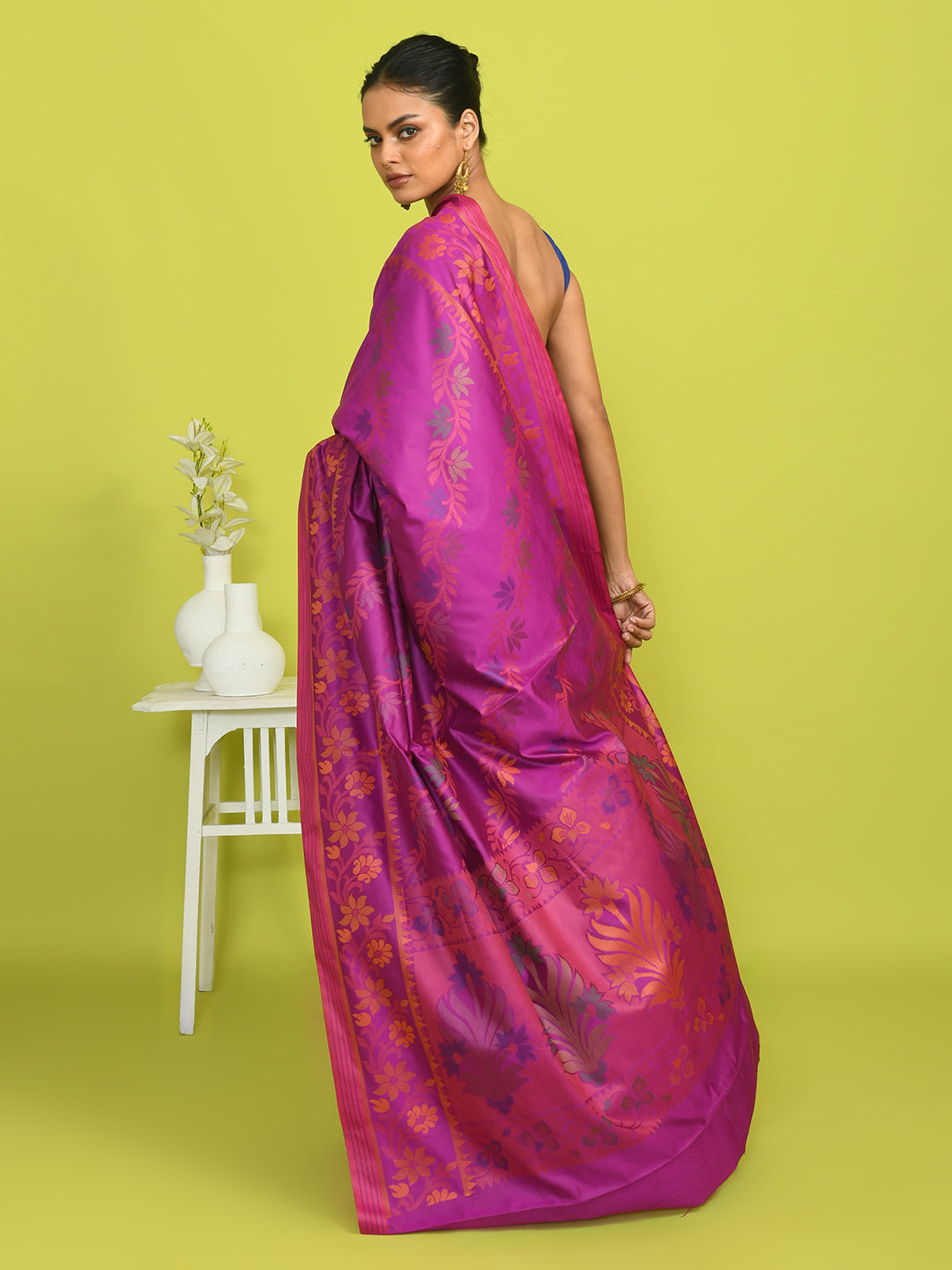 ROYAL AMETHYST (HANDLOOM ART SILK SAREE)