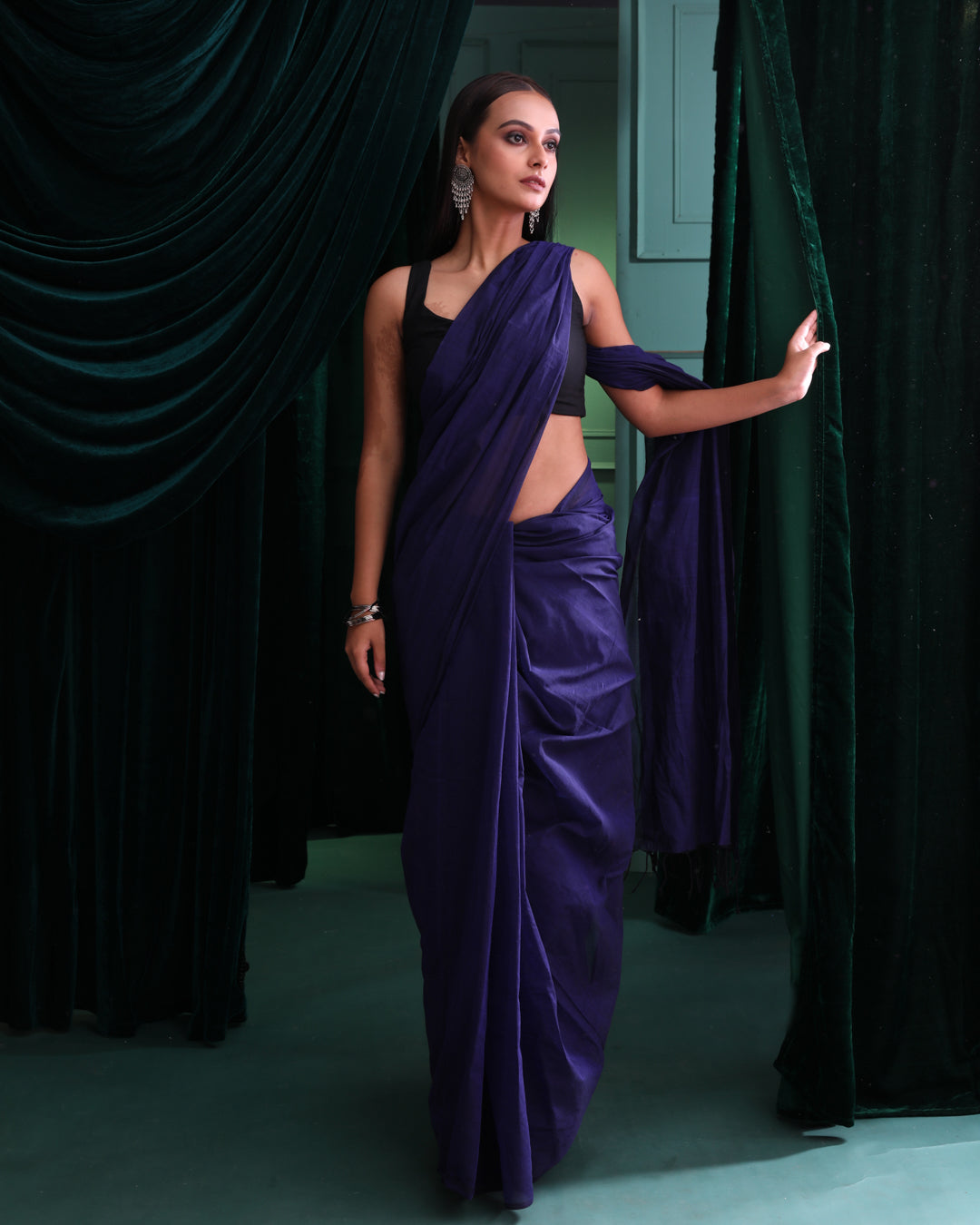 ETERNAL ELEGANCE (HANDLOOM 100% PURE COTTON SAREE)