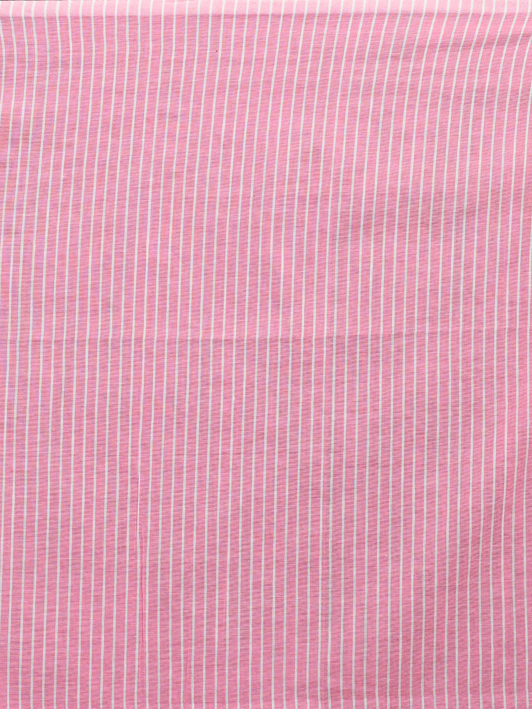 ROSY STRIPES (BENGAL HANDLOOM COTTON BLEND SAREE)